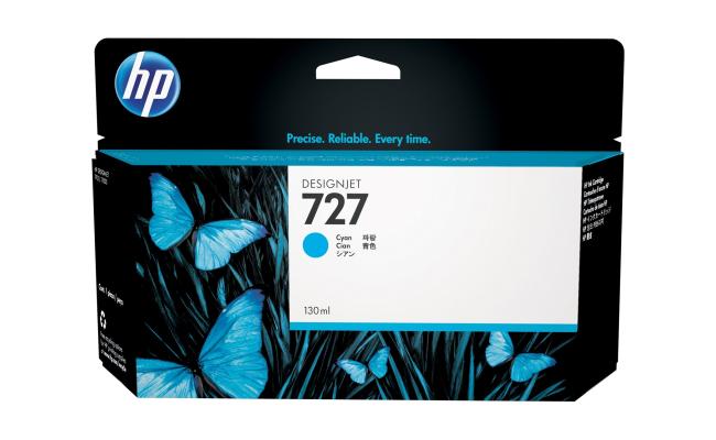 HP B3P19A (727) High Yield Cyan Ink Cartridge 130ML (Original)