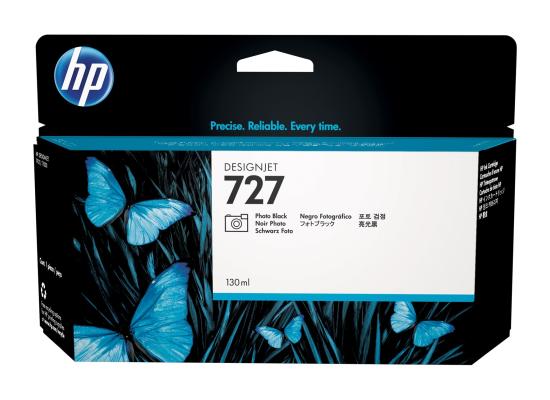 HP B3P23A (727) High Yield Photo Black Ink Cartridge 130ML (Original)