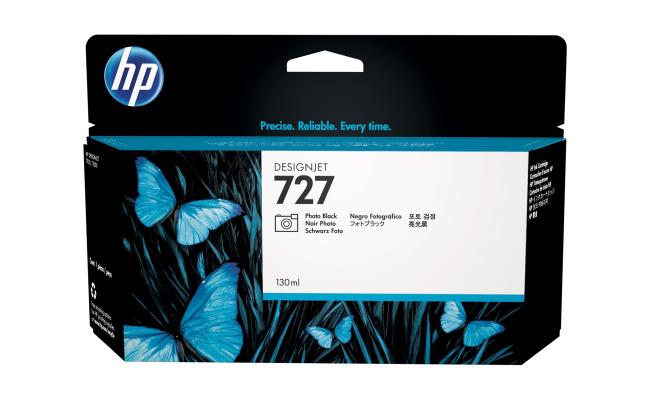 HP B3P23A (727) High Yield Photo Black Ink Cartridge 130ML (Original)
