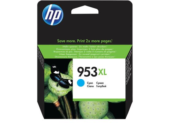 HP F6U16AE (953XL) High Yield Cyan Ink Cartridge (Original)