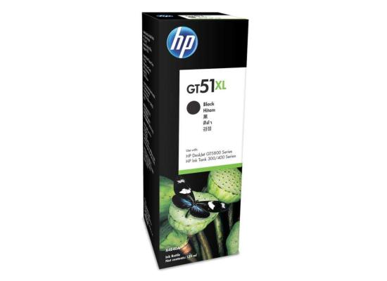 HP GT53XL 135ML BLACK Original Ink Bottle (1VV21AE) for GT 5810