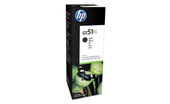 HP GT51XL Black Original Ink Bottle 135ml [X4E40AE]