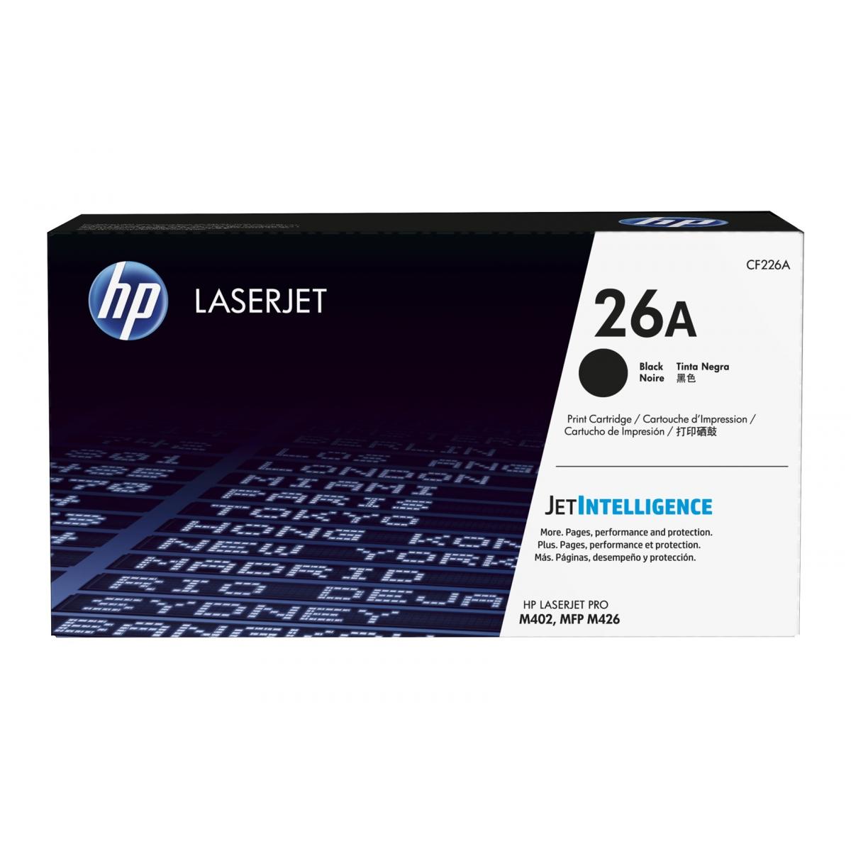 Hp Cf226a Laser Toner Cartridge Black Original Cf226a Midteks 9110